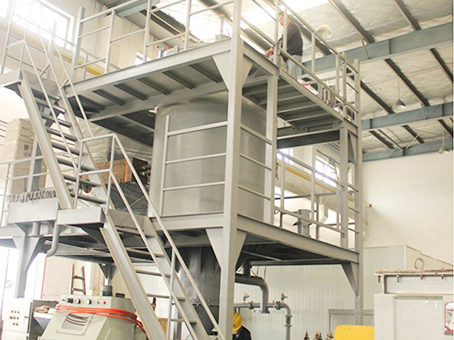 Continuous pyrographite purification furnace
